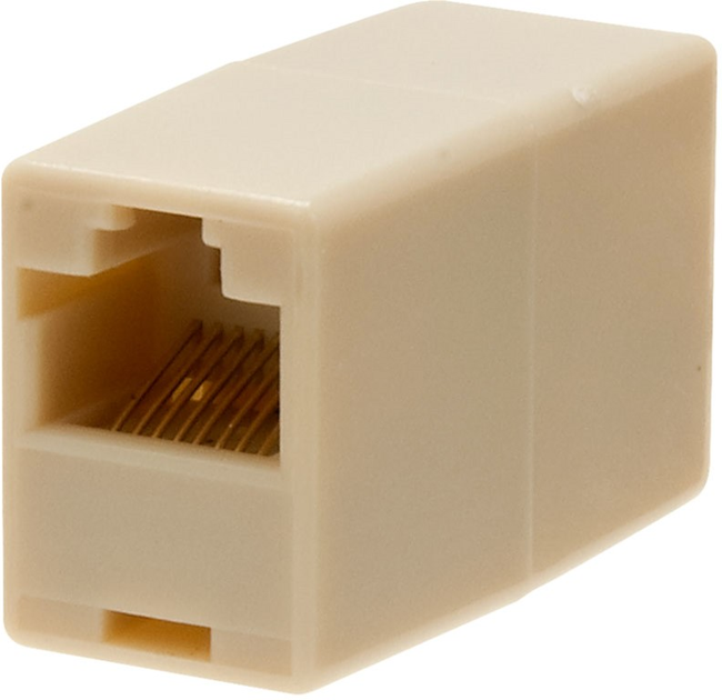 Адаптер EFB-Elektronik RJ45 - UTP White (4049759028152) - зображення 1