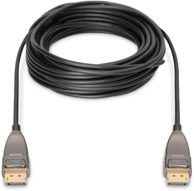 Kabel Digitus DisplayPort - DisplayPort M/M 30 m Black (4016032467106) - obraz 1