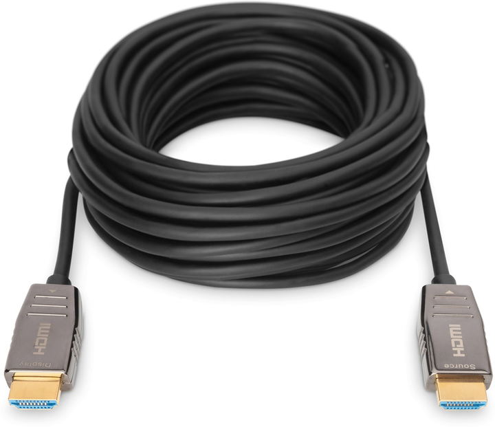 Кабель Digitus HDMI A - HDMI A M/M 30 м Black (4016032467069) - зображення 2