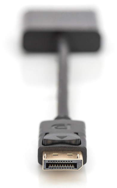 Кабель адаптер Digitus DisplayPort - DSUB15 M/F 0.15 м Black (4016032289289) - зображення 2