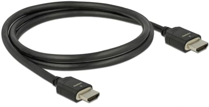 Kabel Delock HDMI M/M 1 m Black (4043619853847) - obraz 1