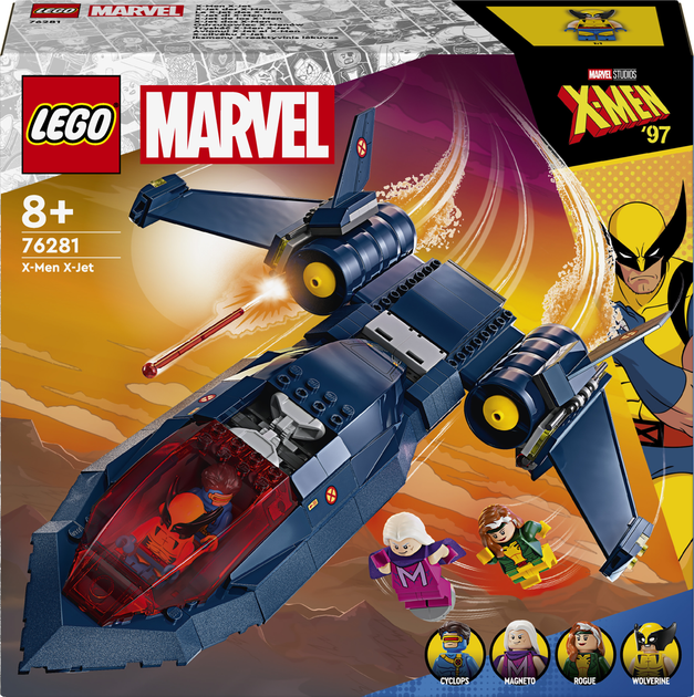Конструктор LEGO Super Heroes X-Jet Людей Ікс 359 деталей (76281) - зображення 1