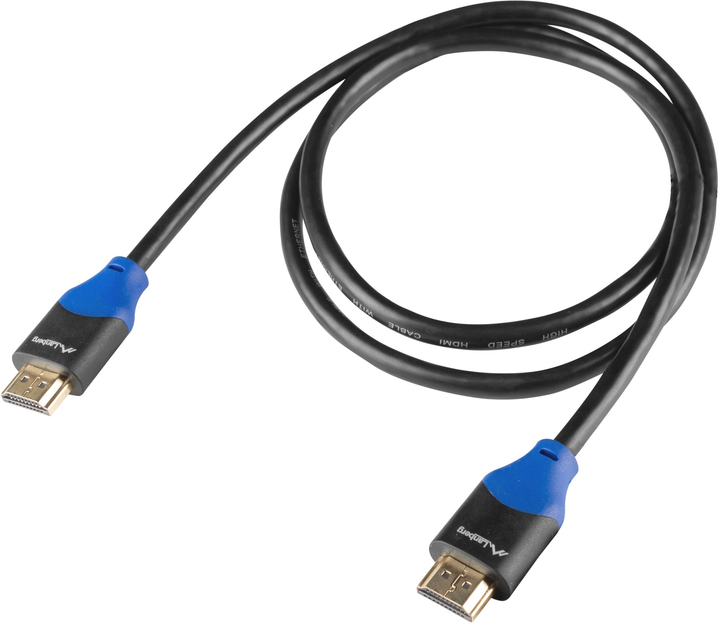 Кабель Lanberg HDMI M/M 1 м Black (5901969434675) - зображення 2