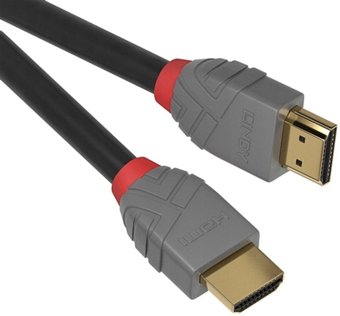 Kabel Lindy High Speed HDMI 2.0 M/M 5 m Black (4002888369657) - obraz 1