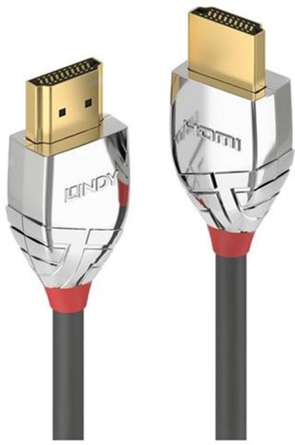 Kabel Lindy High Speed HDMI 2.0 M/M 5 m Gray (4002888378741) - obraz 1