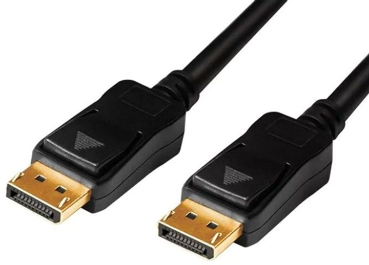 Kabel LogiLink DisplayPort 1.2 M/M 2 m Black (4052792063561) - obraz 1