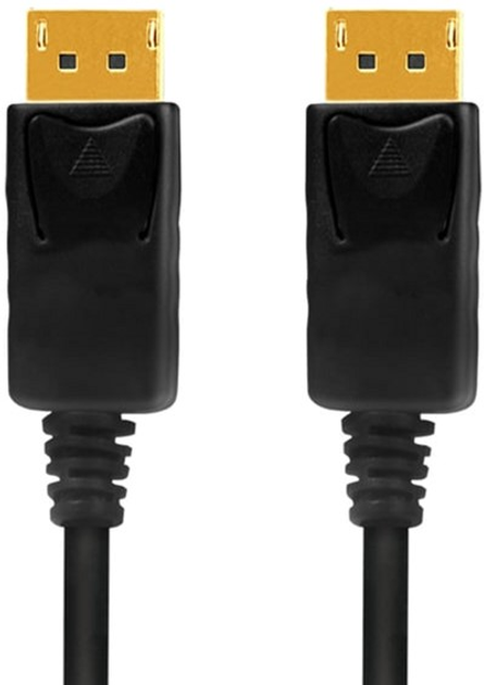 Kabel LogiLink DisplayPort 1.2 M/M 1 m Black (4052792063554) - obraz 2
