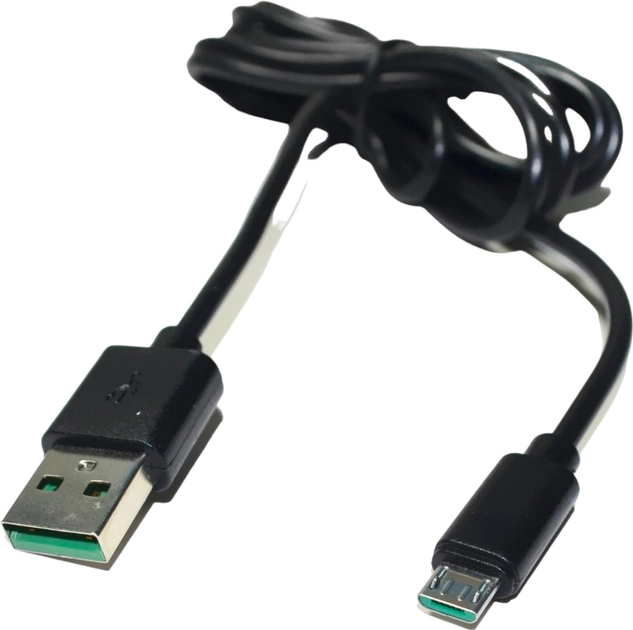 Kabel Msonic USB Type-A - micro-USB 1 m Black (4718308535501) - obraz 1