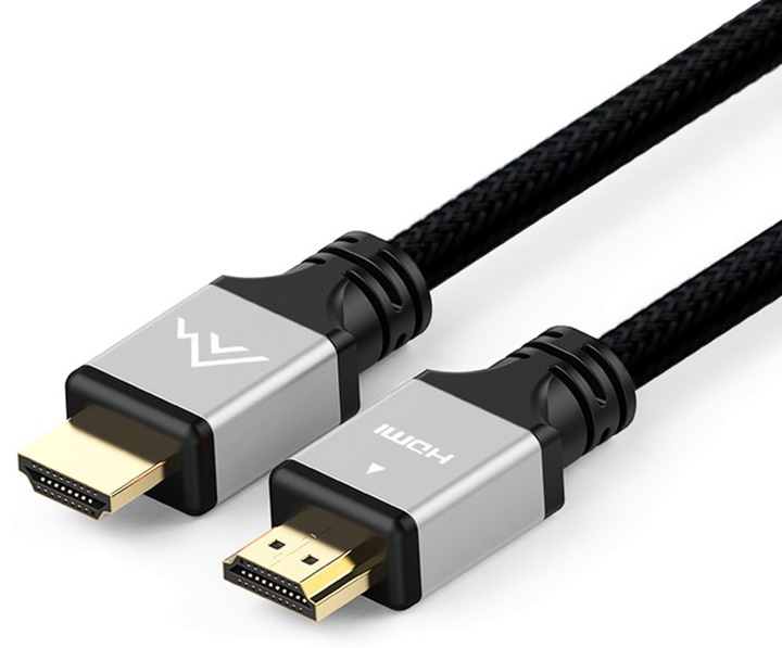 Kabel Montis HDMI - HDMI 4K 5 m Grey (5901811403705) - obraz 2