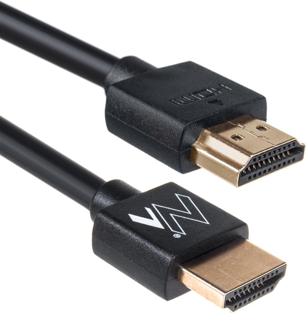 Kabel Maclean HDMI 1.4 - HDMI 1.4 2 m Black (5903292802077) - obraz 2