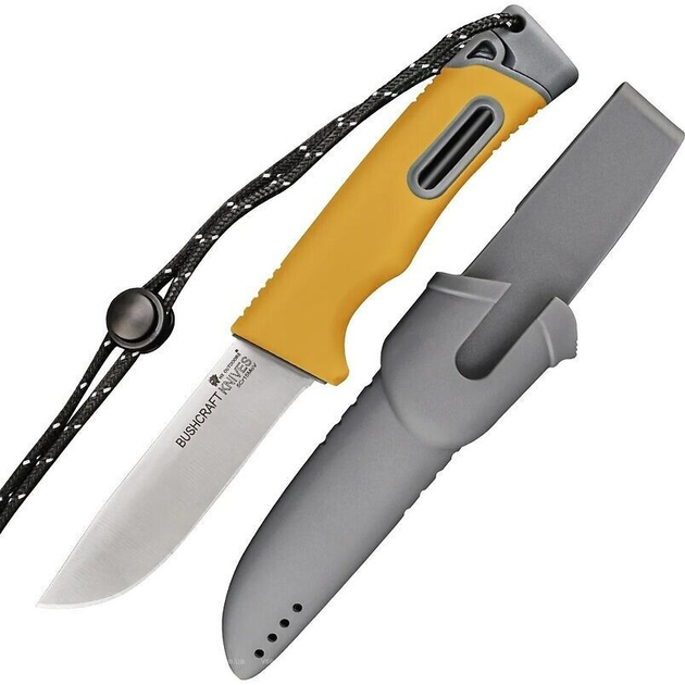 Нож HX Outdoors TD-17A, желтый - изображение 1