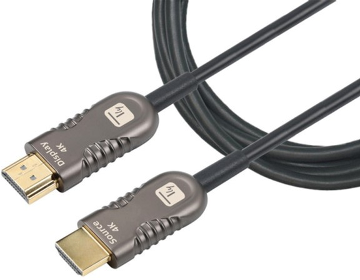 Kabel Techly HDMI - HDMI 2.0 M/M 10 m Black (8051128103977) - obraz 1