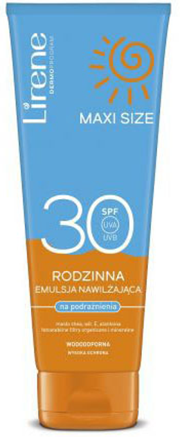 Лосьон для засмаги Lirene Sun Family Moisturizing Suntan Lotion SPF 30 250 мл (5900717314559) - зображення 1