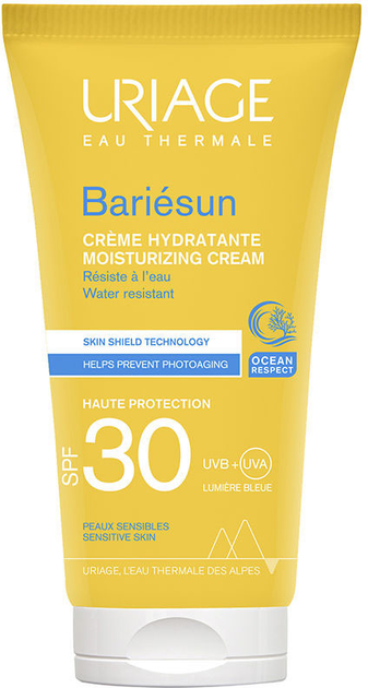 Сонцезахисний крем Uriage Bariésun High Protection Moisturizing Cream SPF 30 50 ml (3661434008320) - зображення 1