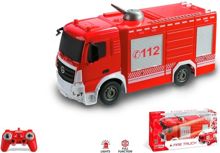 Автомодель на радіокеруванні Mondo Mercedes Antos Пожежна машина 1:26 (8001011635160) - зображення 3