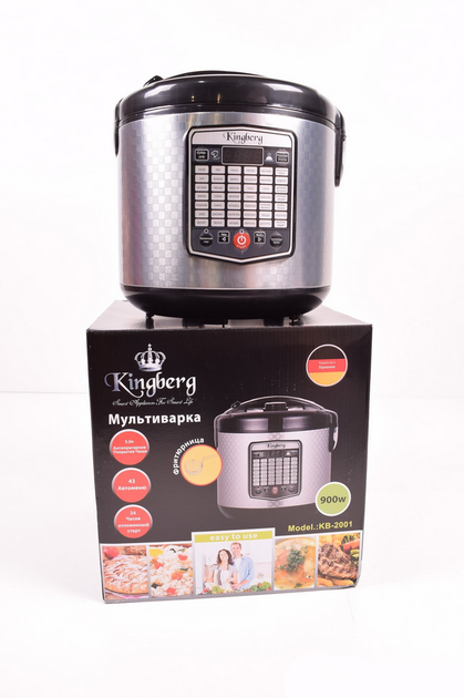 Мультиварка с фритюрница Kingberg KB-2001 на 43 программу 5 л 900 Вт - изображение 9