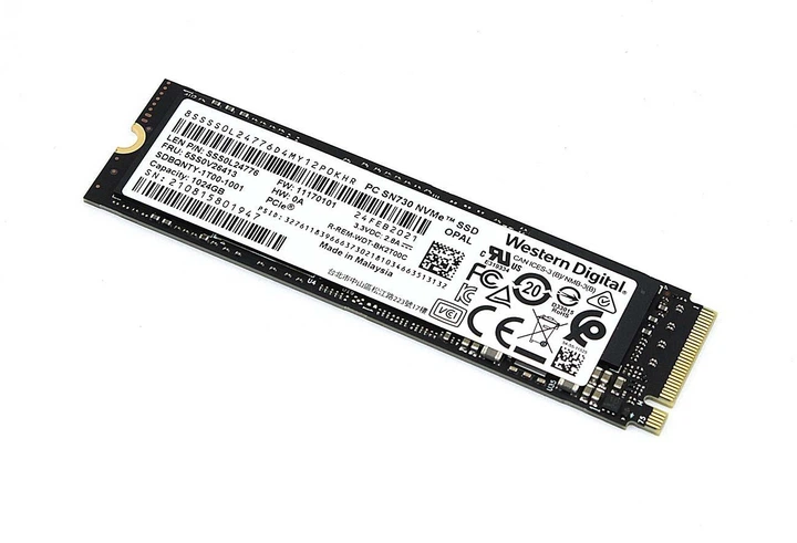 SSD PCIe 1024Gb Western Digital PC SN730 NVMe – фото, отзывы