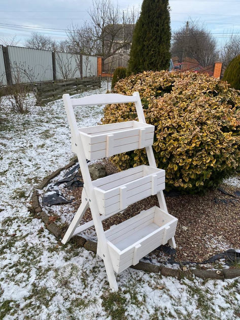 Підставка для квітів з натурального дерева – купити онлайн на ROZETKA