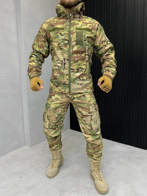 Тактичний костюм софтшель softshell мультикам recona 2XL - зображення 1