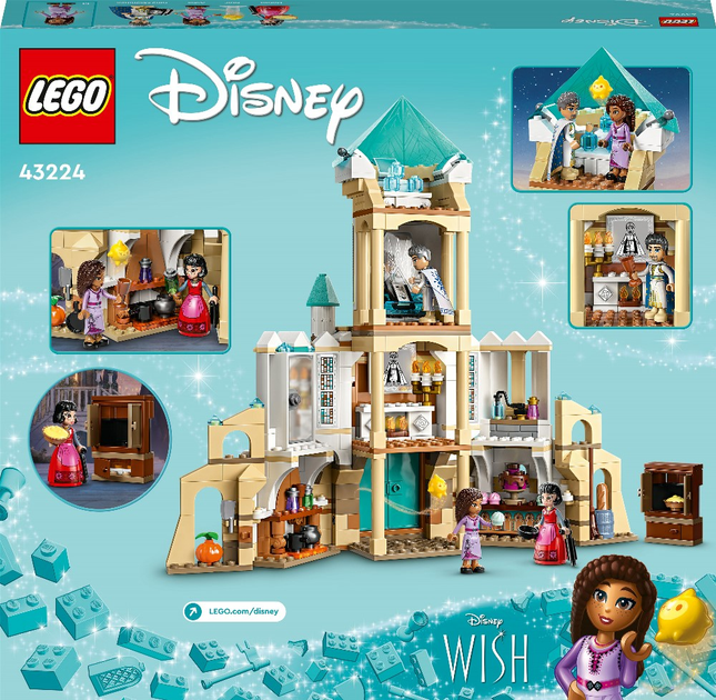 Zestaw klocków LEGO Disney Zamek króla Magnifico 613 elementów (43224) - obraz 9