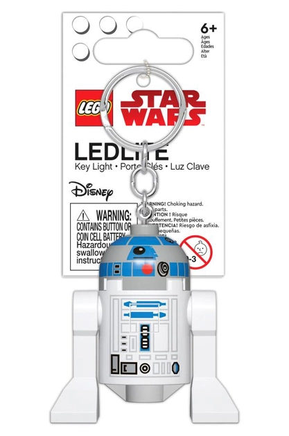 Брелок LEGO Led Star Wars R2-D2 (4895028521103) - зображення 1