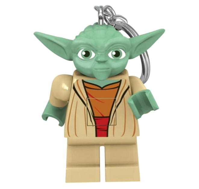 Брелок LEGO Led Star Wars Yoda (4895028521172) - зображення 2