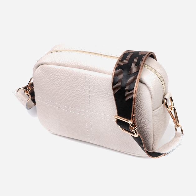 Сумка кросс-боди женская кожаная Vintage leather-22317 Белая – в ...