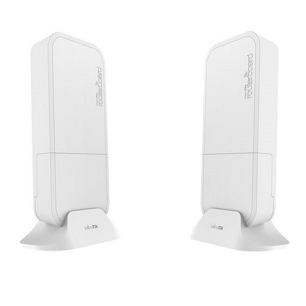 Zestaw punktów dostępowych Mikrotik Wireless Wire White (RBwAPG-60adkit) - obraz 1