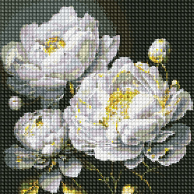 Набір з алмазною мозаїкою Ideyka Бездоганна краса 40x40 см (AMO7609) - зображення 1