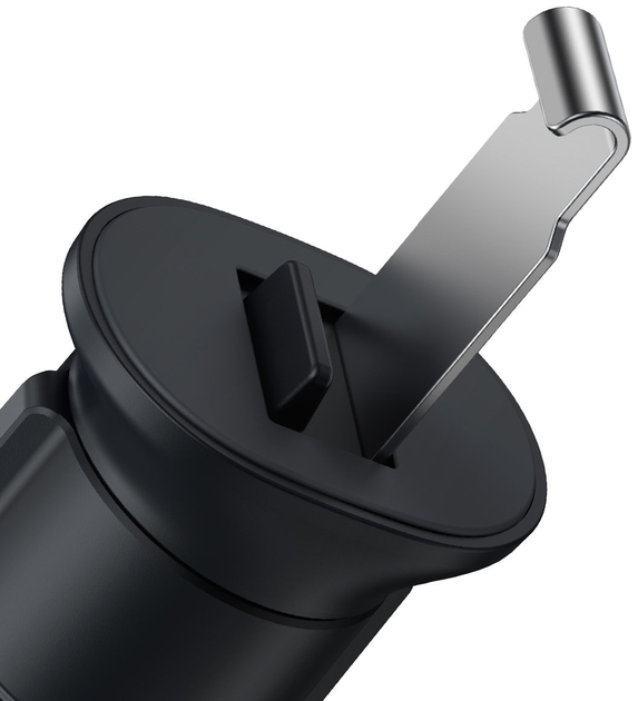 Автотримач для телефону Baseus Metal Age II Gravity Car Mount (SUJS000001) - зображення 4