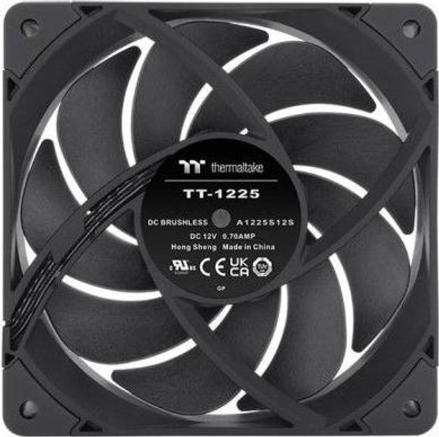 Zestaw wentylatorów Thermaltake Toughfan 12 Pro 12 cm Czarny 2 szt. (CL-F159-PL12BL-A) - obraz 3