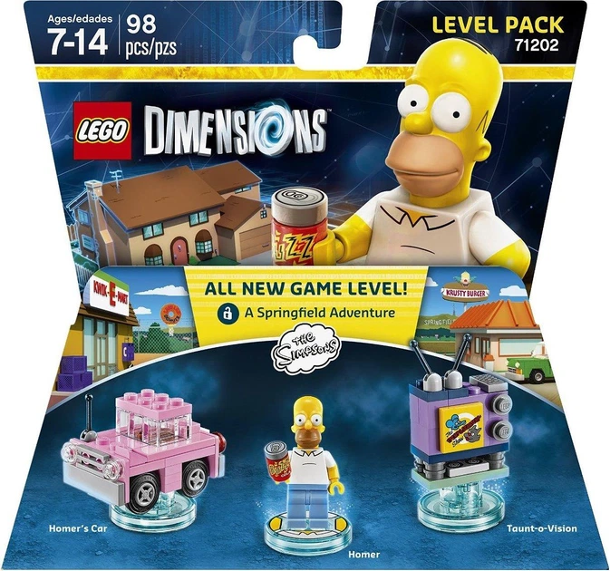 Lego Dimensions The Simpson Level Pack - Фото 1 Lego Dimensions The Simpson Level Pack - изображение 1