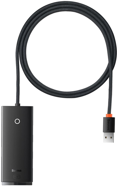 USB Hub Baseus Lite Series 4-Port USB Type-A HUB Adapter (WKQX030101) - obraz 1