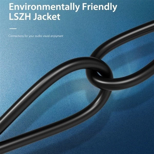 Патч-корд Vention CAT 8 SSTP Ethernet 20 м rj-45 - rj-45 8 жил Black (6922794744608) - зображення 9