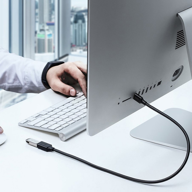 Kabel Ugreen US129 USB AM-AF (6957303831272) - obraz 4
