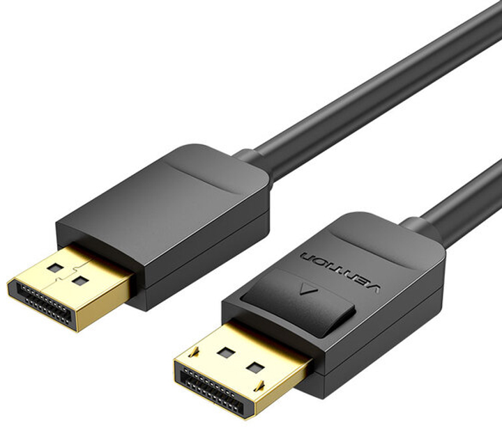 Kabel Vention DisplayPort v1.2 5 m Black (6922794733312) - obraz 1