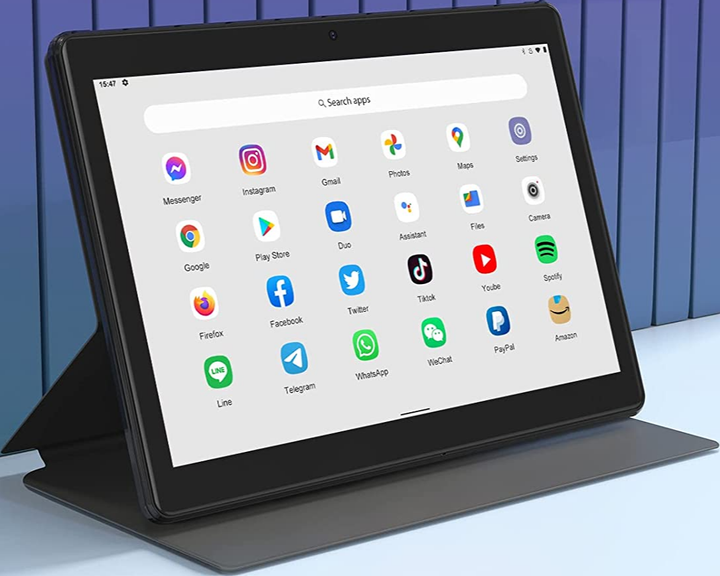 Планшет 10.1" Toscido T28 4/64Gb 4G 2-SIM 8 ядер Android 12 5000 mAh Серый Factory Recertified - изображение 3