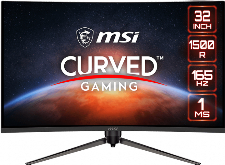 Монитор 31.5" MSI Optix AG321CQR QHD VA 165 Гц Over Stоск - изображение 1