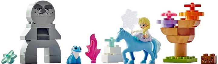 Zestaw klocków LEGO DUPLO Elza i Bruni w Zaczarowanym Lesie 31 element (10418) - obraz 3