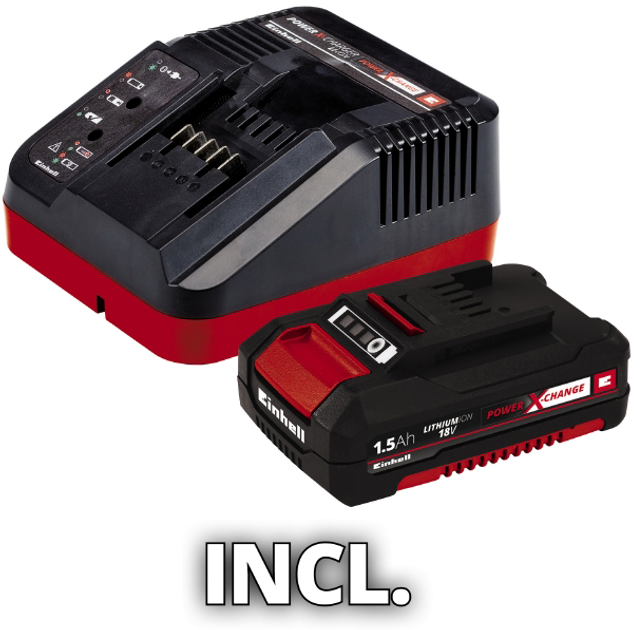 Акумуляторний шурупокрут Einhell X-Change TC-CD 18/35 Li (4006825633078) - зображення 5