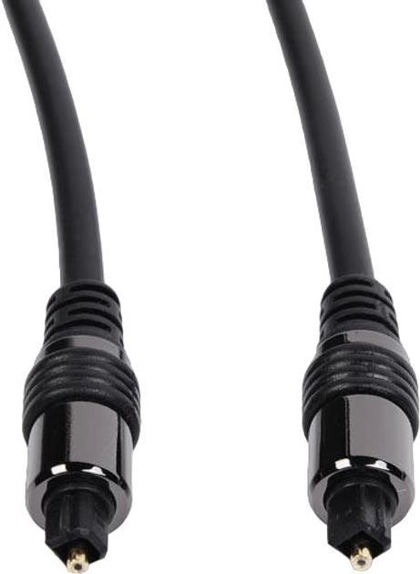 Kabel Impuls-PC Toslink 6 mm M/M 1.5 m Black (4260201959651) - obraz 1