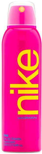Dezodorant Nike Pink Woman w sprayu 200 ml (8414135854193) - obraz 1