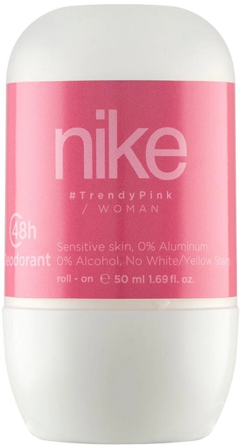 Dezodorant Nike #TrendyPink Woman w kulce 50 ml (8414135034861) - obraz 1