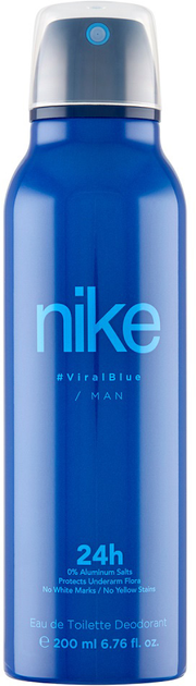 Dezodorant Nike #ViralBlue Man w sprayu 200 ml (8414135034854) - obraz 1