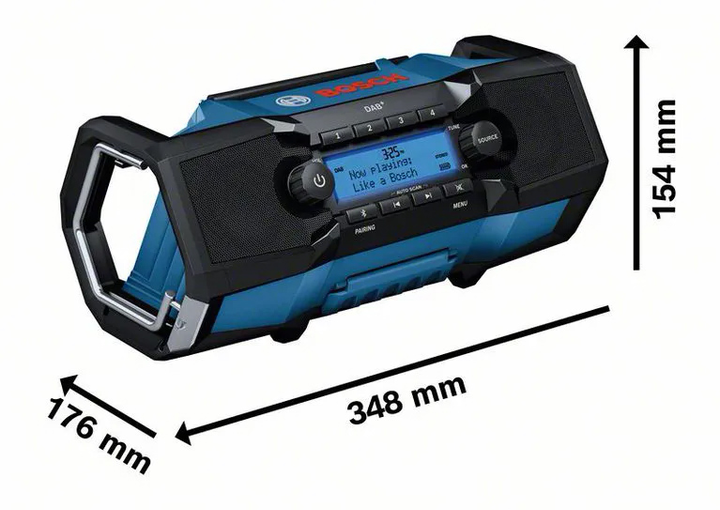 Radio na budowę Bosch Professional GPB 18V-2 SC (C) CLC (4059952507828) - obraz 2