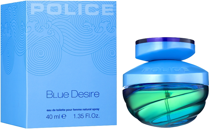 Туалетна вода для жінок Police Blue Desire 40 мл (679602391245) - зображення 1