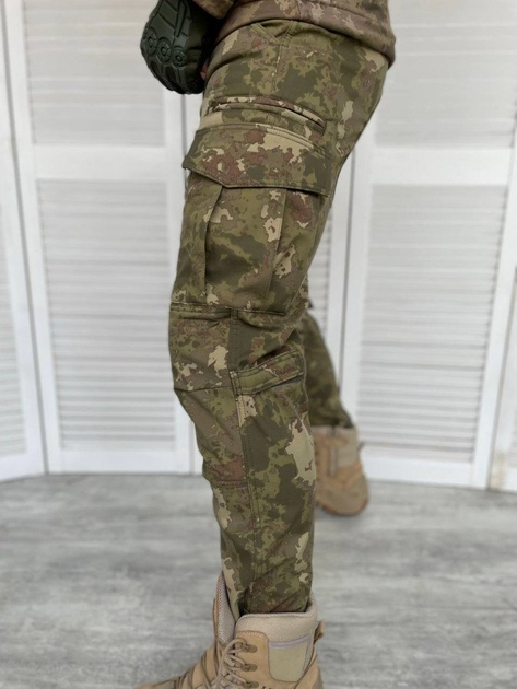 Армійські штани софтшел combat Turkish Мультикам 2XL - зображення 2