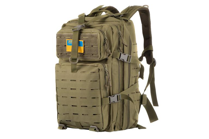 Рюкзак туристичний 2E Tactical 36L Green Camouflage (2E-MILTACTBKP-Y36L-OG) - зображення 1
