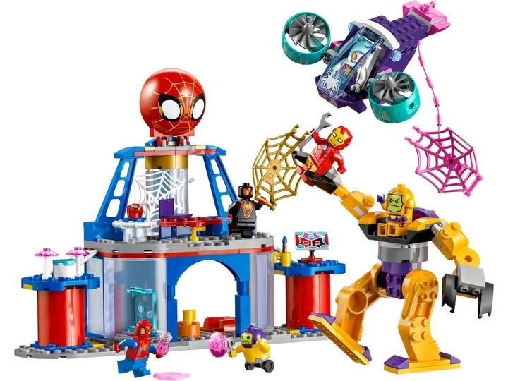 Zestaw klocków Lego Marvel Centrala drużyny Spider-Mana 193 elementy (10794) - obraz 2