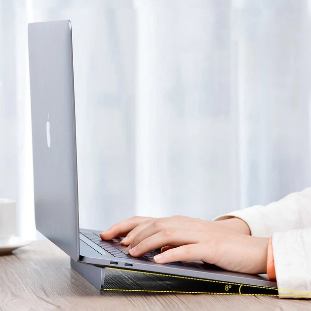 Podstawka pod laptopa Baseus Papery Notebook Holder Dark Gray (SUZC-0G) - obraz 9